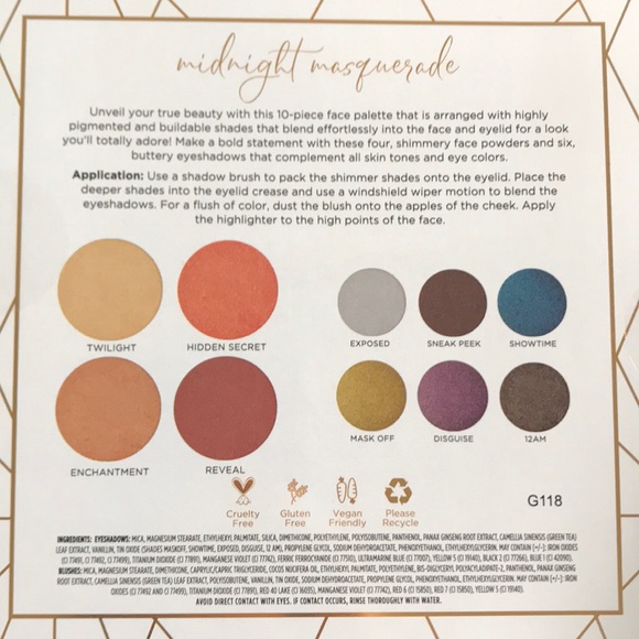 Pür Midnight masquerade face palette - Picture 5 of 6